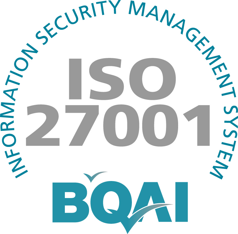 iso27001 logo for CommSec Security